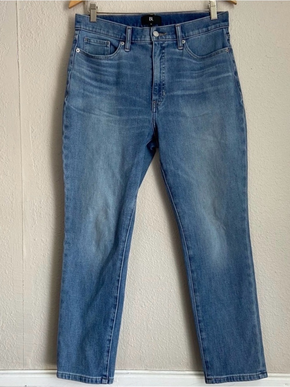 Banana Republic Isabel High Rise Denim Jeans Cotton Slim Stretch Blue Size 31 - Picture 9 of 9
